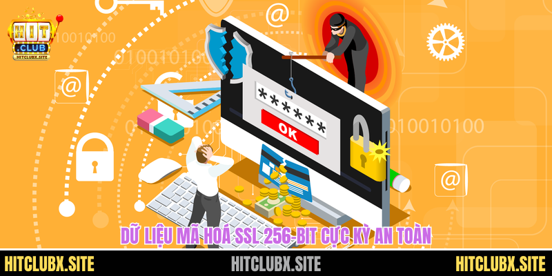 quyền riêng tư Dữ liệu mã hoá SSL 256-bit cực kỳ an toàn